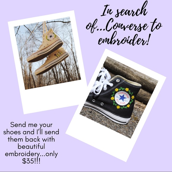 Converse Embroidery - Picture 1 of 4